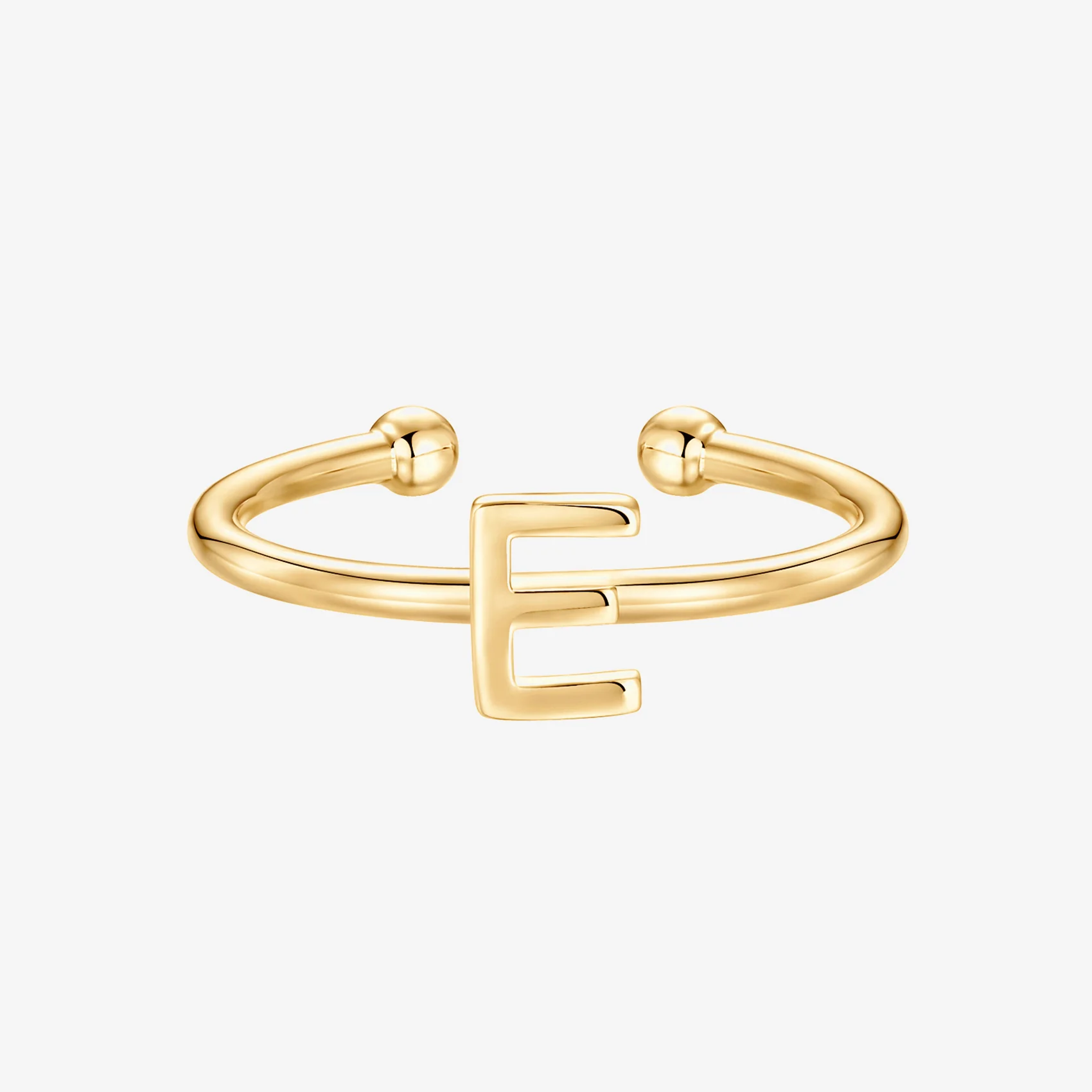 Thin Initial Ring - Image 24