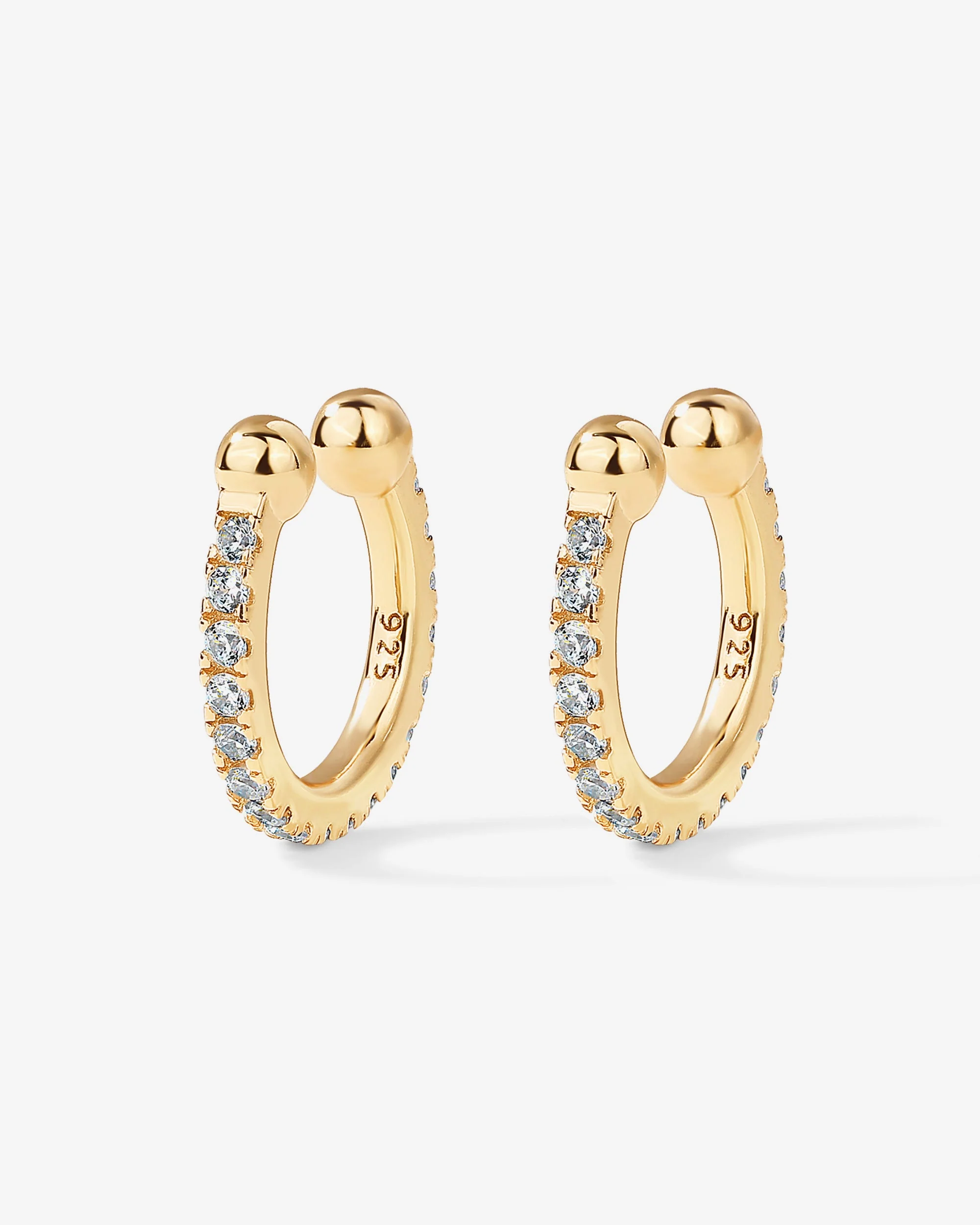 Vermeil Amelia Ear Cuffs - Image 6