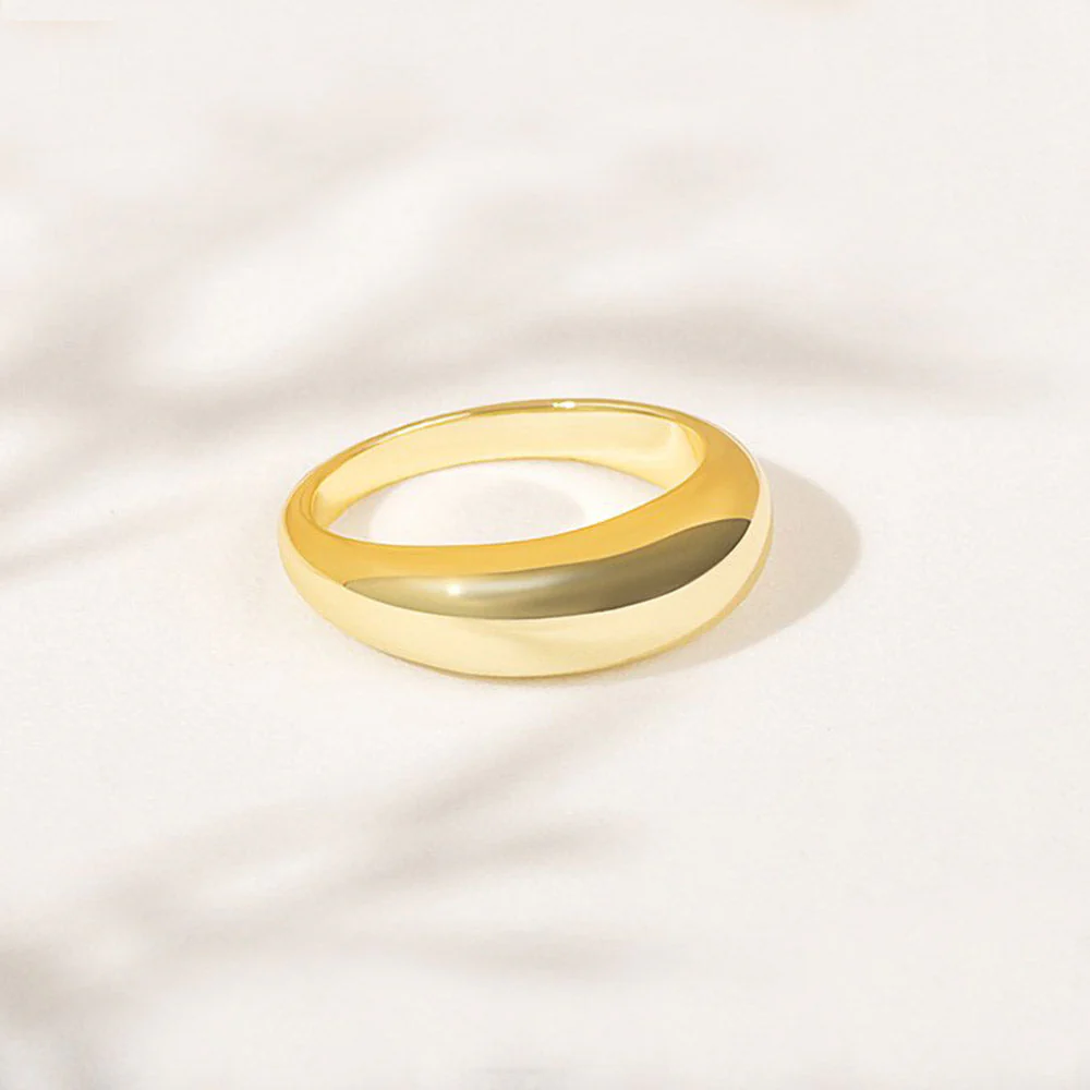 Vermeil Dome Ring - Image 4
